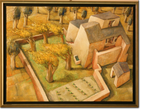Carlo Ravaioli - Ad Ognuno il Suo Tempo cm 60X80 anno 2010 Olio su Tela