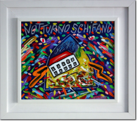 Bruno Donzelli - Notturno Schifano - cm 30x35