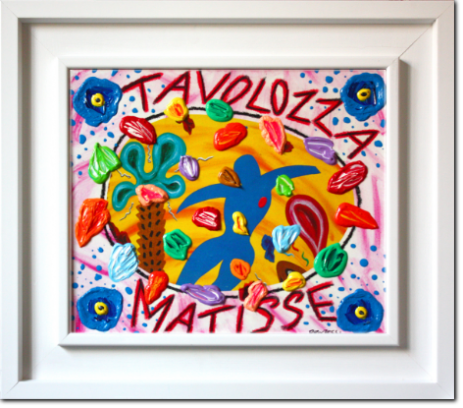 Bruno Donzelli - Tavolozza Matisse - cm 30X35 - Tecnica Mista su Tela