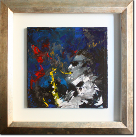 Francesco Toraldo - Sandorn Jazz cm 40X40 anno 2010 Acrilico su Tela